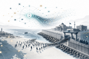 Demosophic Purview: weaponization of commuication and its tie to national infrastructure